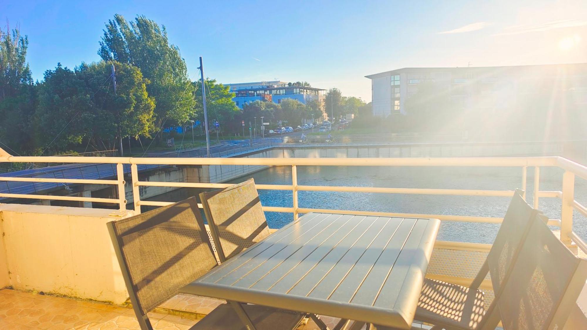Charmant T2 Avec Piscine Vue Lac Aux Minimes La Rochelle La Rochelle  Exteriör bild